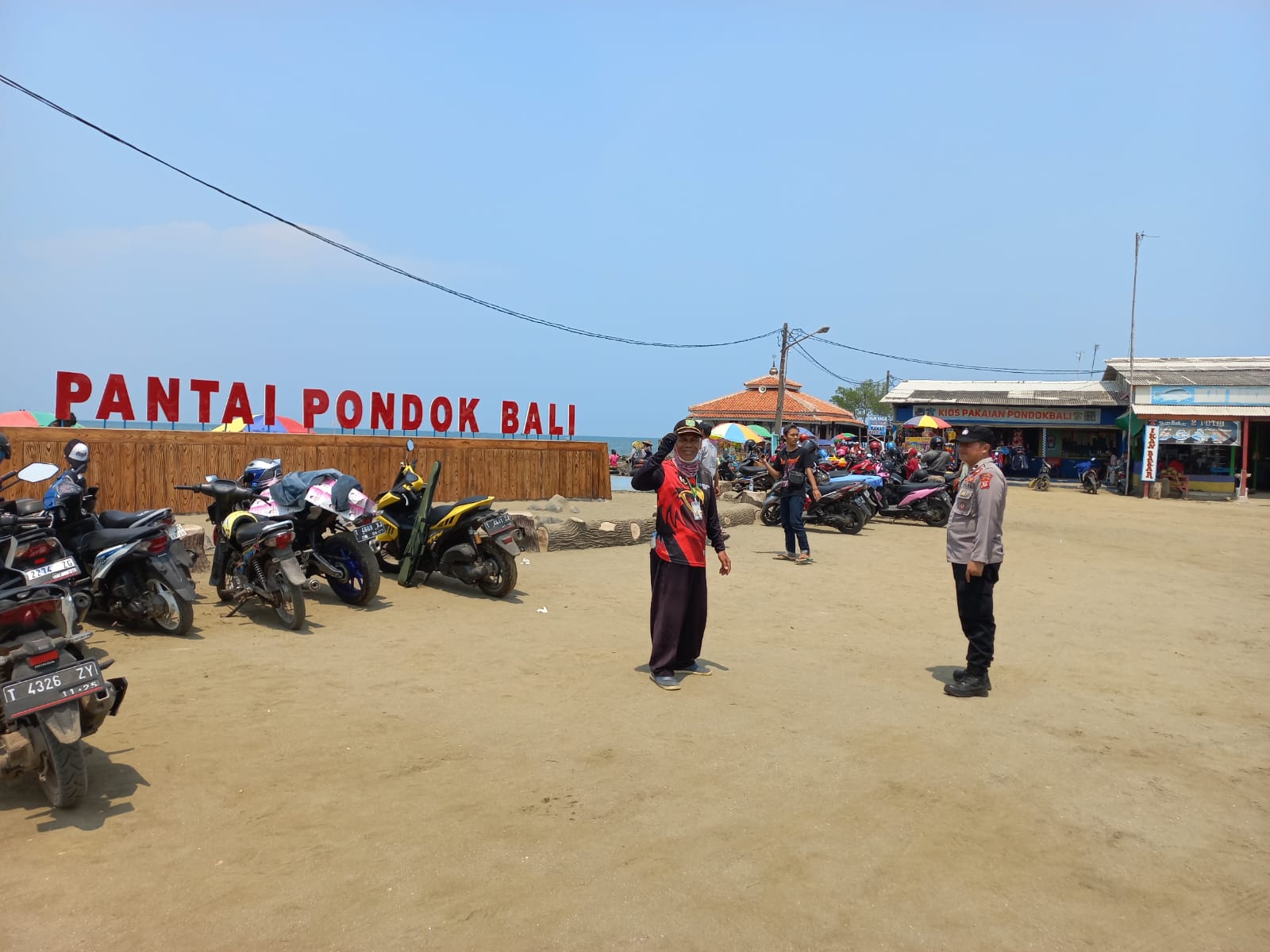 Cybernasa TV - Polsek Legon Kulon Monitoring Tempat Wisata Pondok Bali Pastikan Keamanan Dan Kenyamanan Pengunjung.