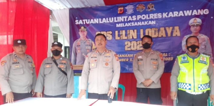 Dalam Rangka Ops Lilin Lodaya 2022 Polisi Siagakan Personel  Di Pos PAM