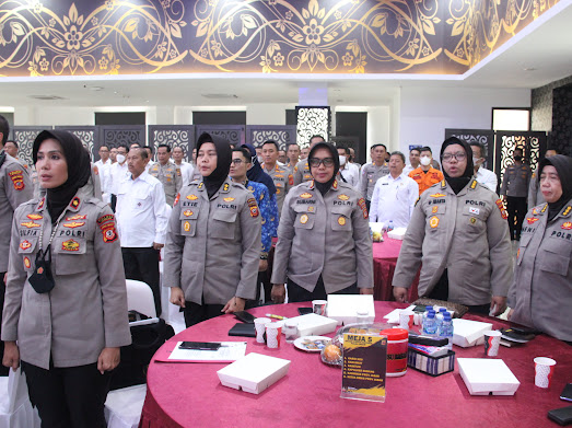 Dalam rangka Sukseskan PAM Nataru Kapolres Subang Hadiri Giat Pengarahan Teknis Lapangan di Mapolda Jabar