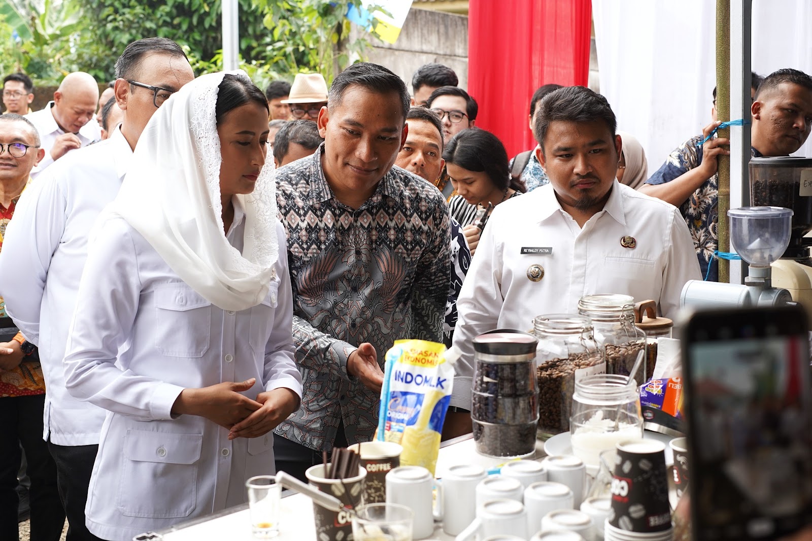DAMPINGI WAMENDAG LEPAS EKSPOR KOPI, KANG REY YAKIN INI SIMBOL KEMAJUAN PERTANIAN DAN PERDAGANGAN SUBANG