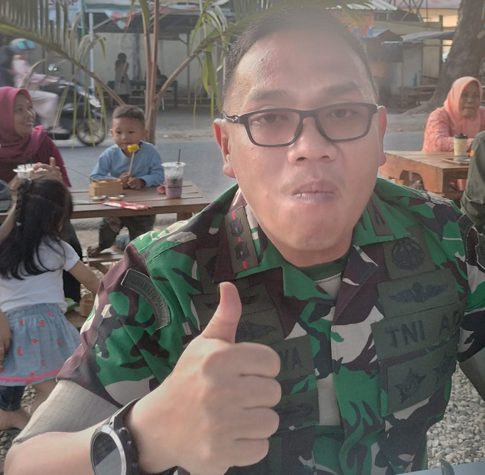 Dandim 0605 Subang Suport Kegiatan Deklarasi Damai Pemilu 2024 Yang Diselenggarakan IWOI