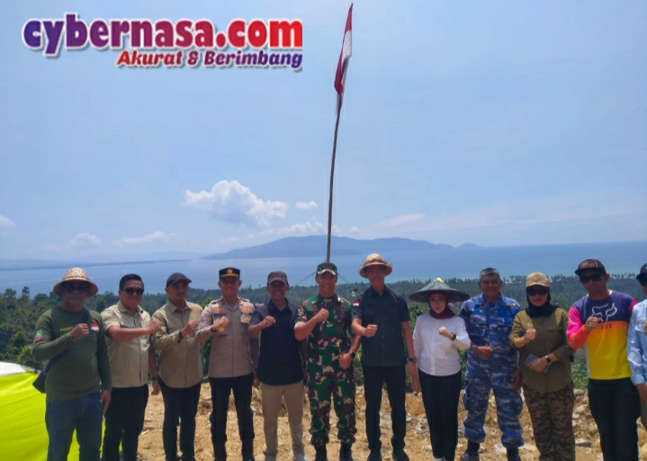 Dandim 1430/Konut Hadiri Penanaman Padi Gogo dan Launching Wisata Paralayang di Otole
