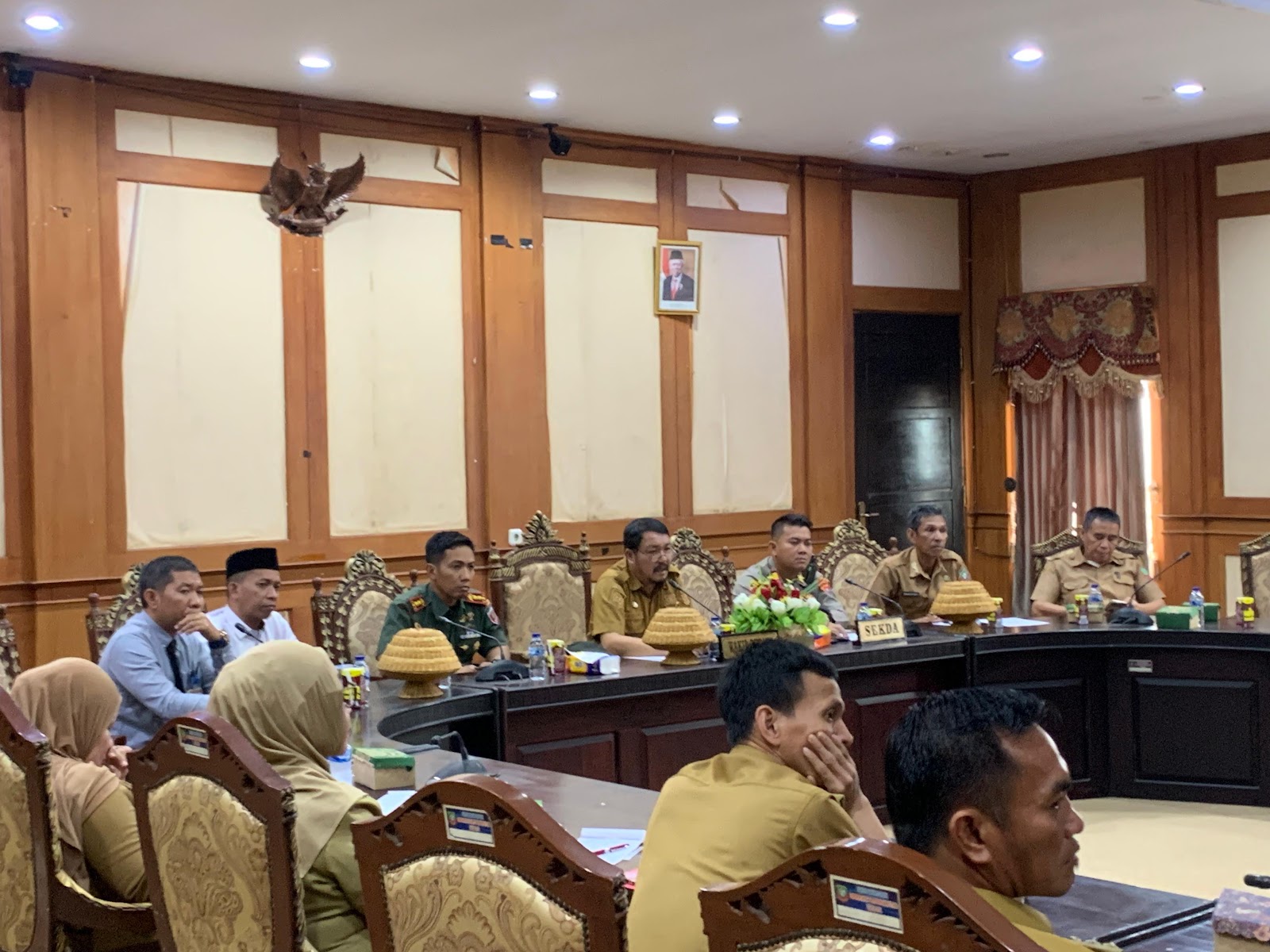 Dandim 1430/Konut Hadiri Rapat Persiapan Perayaan HUT RI ke-79 di Kabupaten Konawe Utara