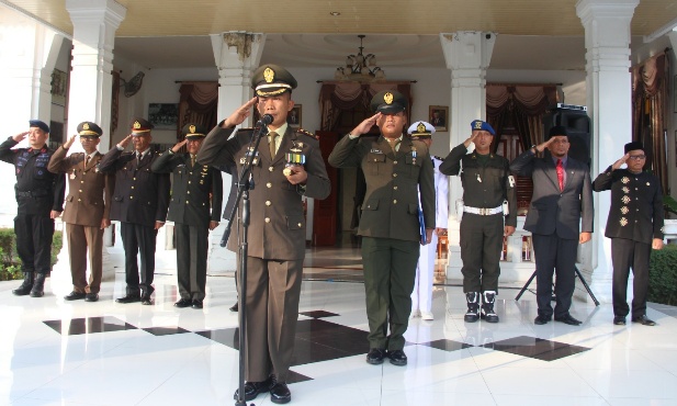 Dandim Pimpin Upacara Peringatan Hari Lahir Pancasila di Kota Langsa