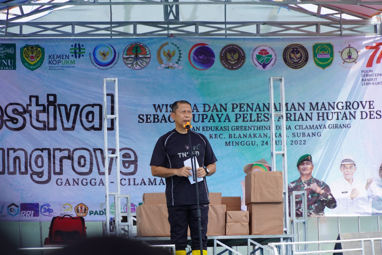 Danrem 063/SGJ Hadiri Festival Mangrove