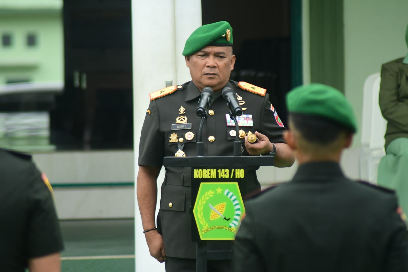Danrem 143/Halu Oleo Pimpin Upacara Peringatan Hari Juang TNI AD Tahun 2025