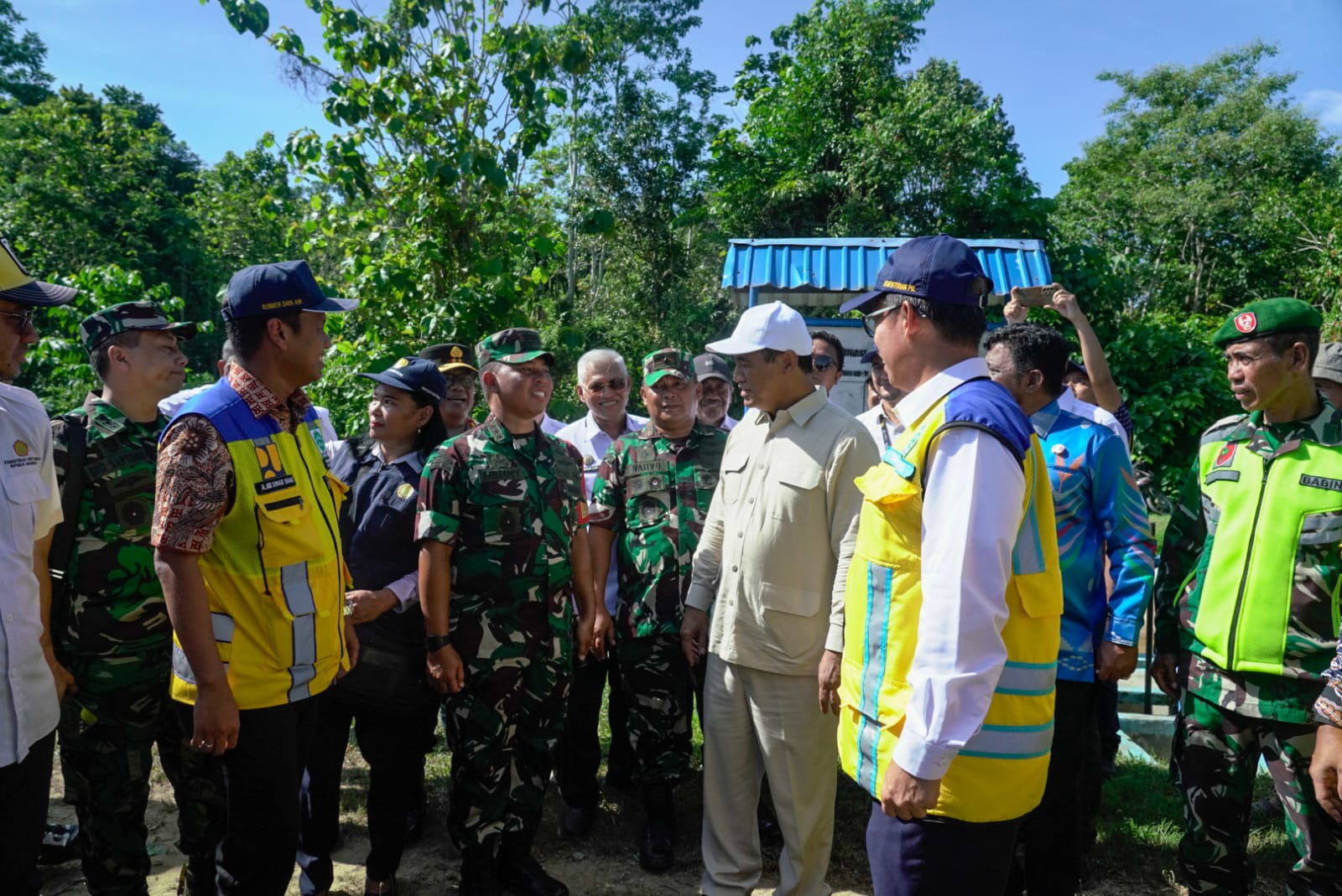 Danrem 143/HO Terima Kunjungan Menteri Pertanian RI di Kabupaten Konawe