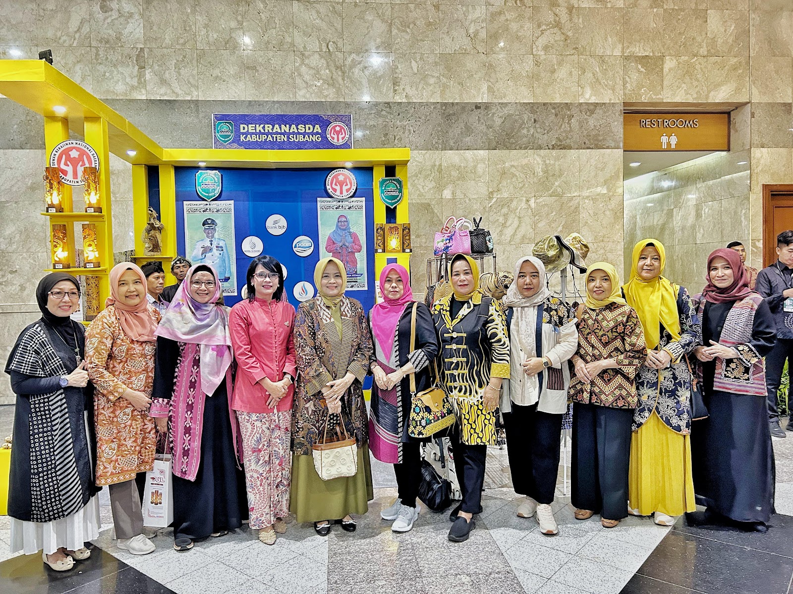 DEKRANASDA SUBANG HADIR DI INACRAFT 2025, NY. WIENDHA: KERAJINAN SUBANG HARUS NAIK KELAS