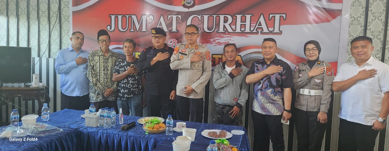 Dengarkan Keluhan Warga,Direktorat Polairud Polda Sulawesi Tenggara Gelar Jumat Curhat Perdana di Awal Tahun