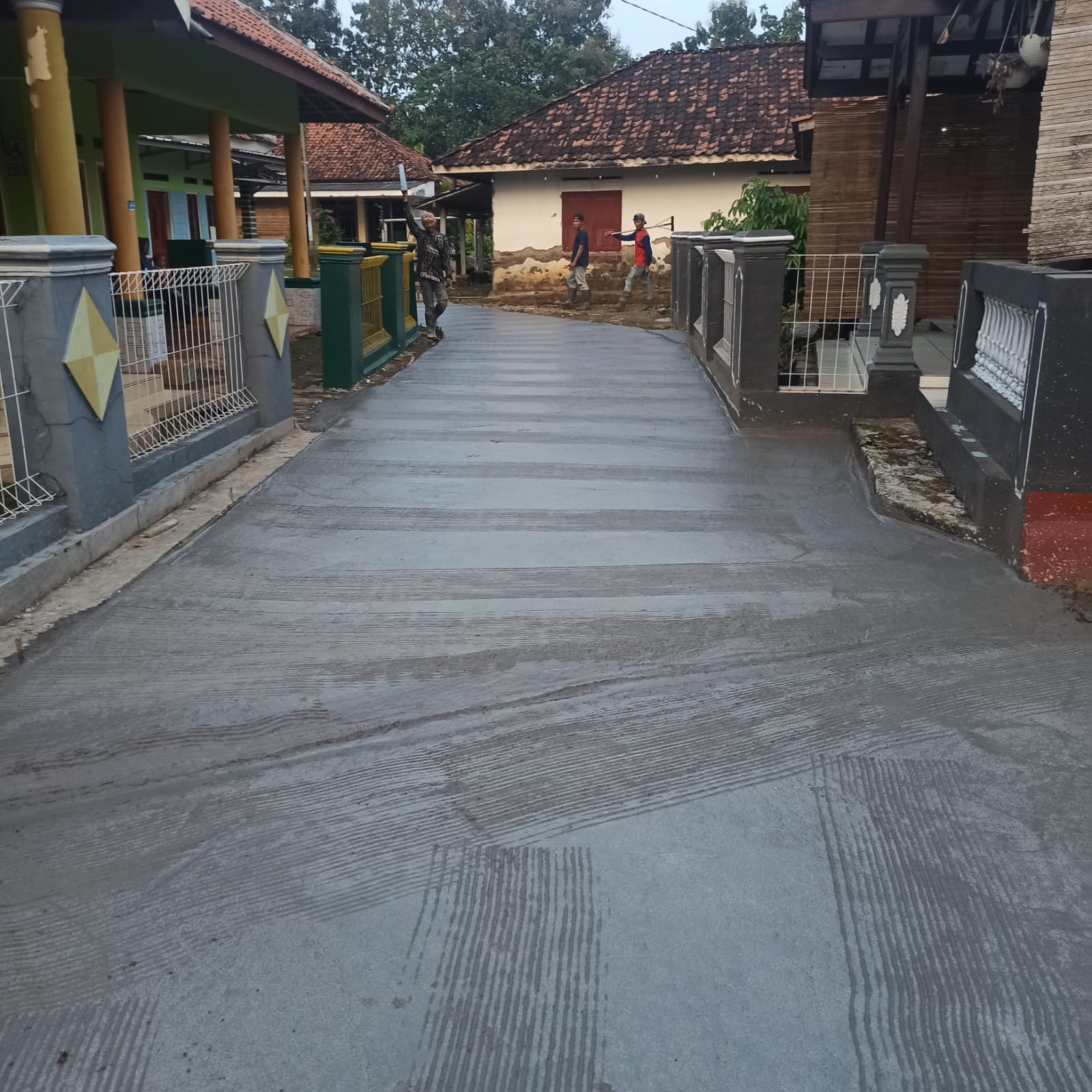 Desa Margahayu Realisasi DD Tahap 1 TA.2025 Prioritaskan Bangun Jalan Lingkungan Juga Jalan Usaha Tani