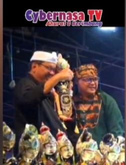 Di Penghujung Rangkaian Kegiatan Milangkala Desa Gandasoli Ke - 41  Magelaran Wayang Golek Ki Dalang Yogaswara S