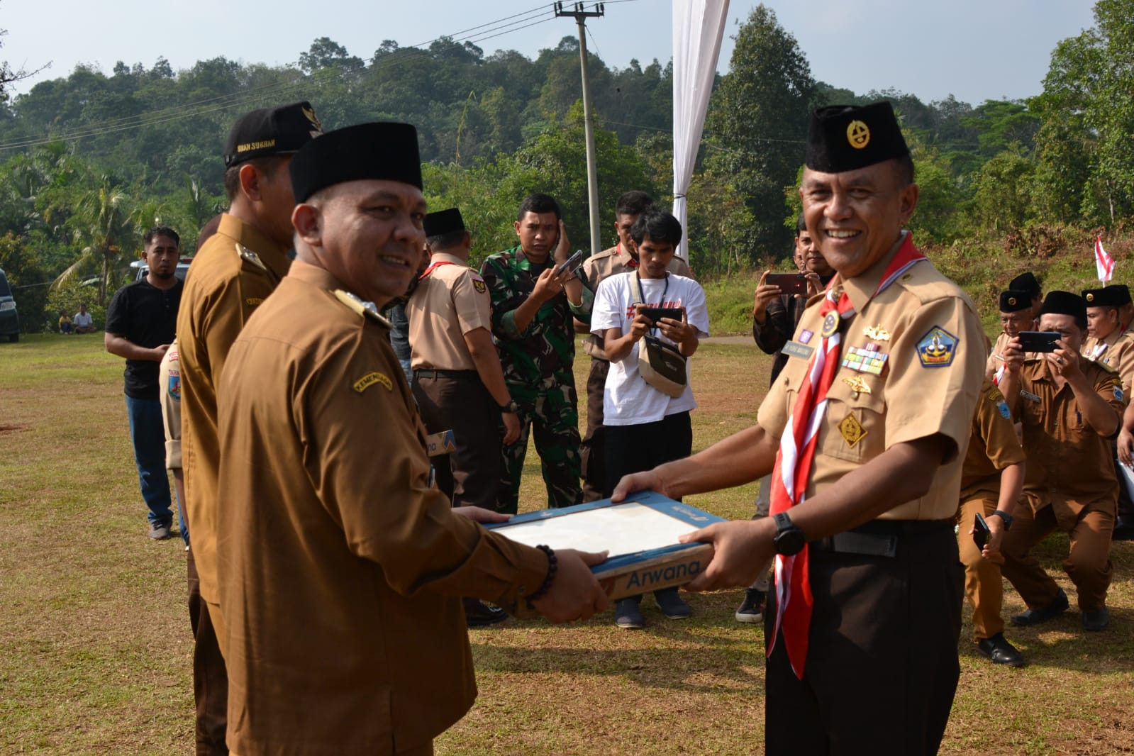 Dikirimkan berita Puspen TNI, terimakasih atas bantuannya