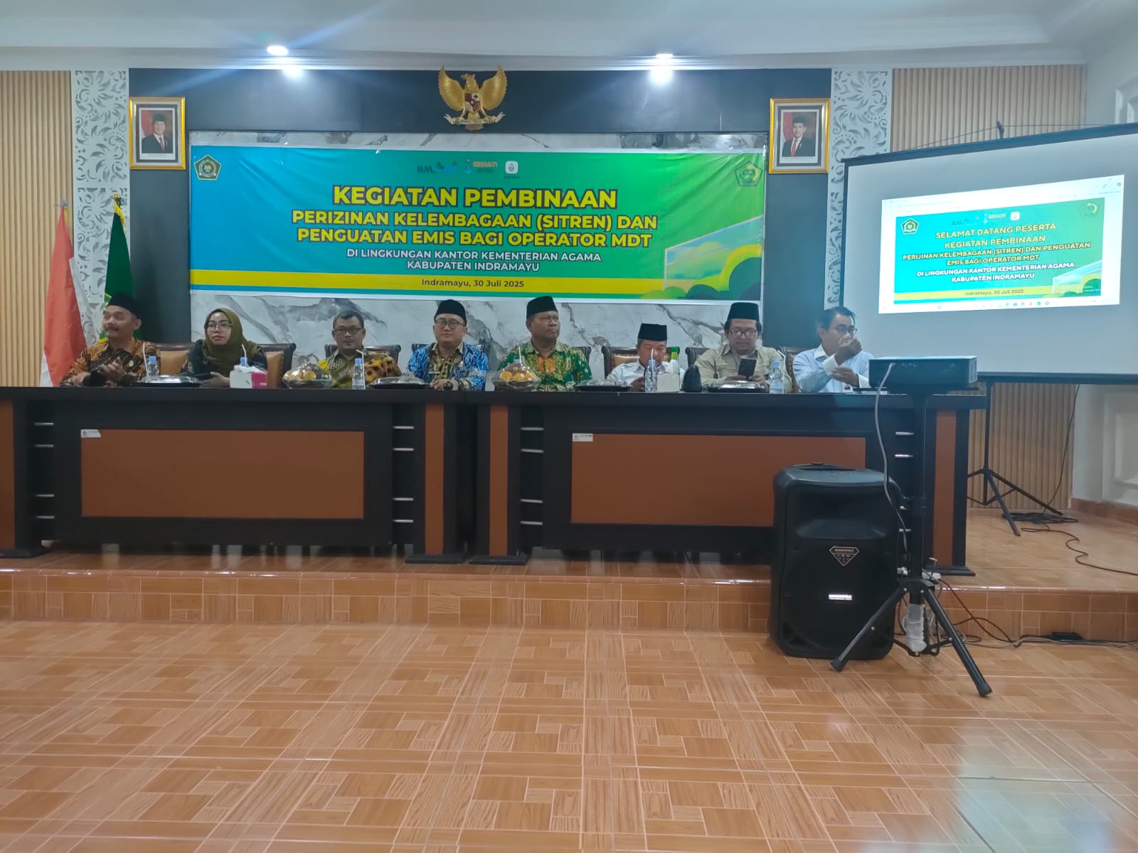 DPC & DPW FKDT Bersama Kementerian Agama Kab.Indramayu Perkuat Pendataan EMIS,SITREN Dan Sosialisasi Digitalisasi Keuangan Diniyah Takmiliyah