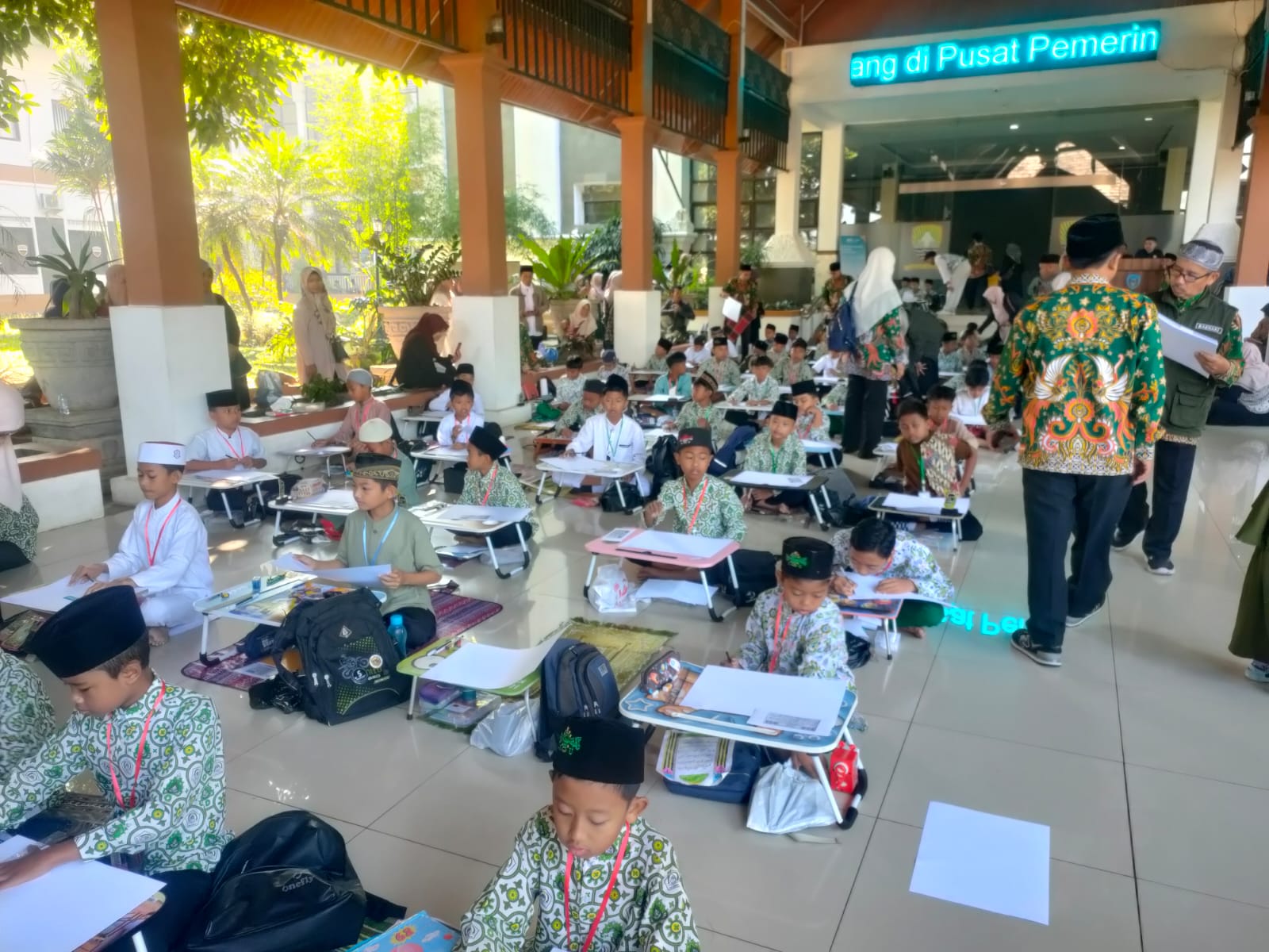 DPC FKDT Kab.Sumedang Melaksanaan Porsadin Ke IX Cabang Lomba Kaligrafi Tingkat Kab.Sumedang