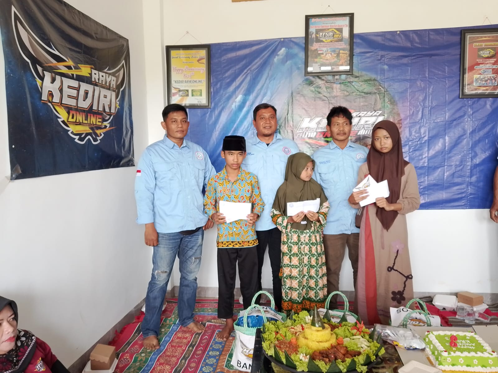 DPC Progib Kediri Serta Pengurus DPW Jatim Gelar  Santunan Yatim Piatu