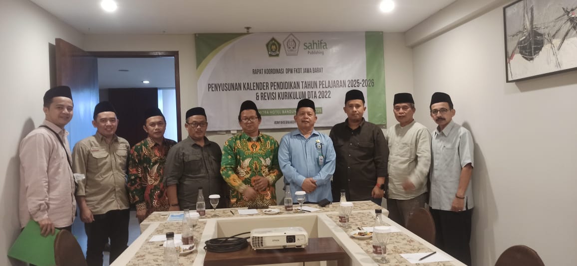 DPW FKDT Jabar Bersama Bidang PD Pontren Kanwil Kemenag Jabar Susun Kalender Pendidikan &  Revisi Kurikulum Diniyah Takmiliyah 2022