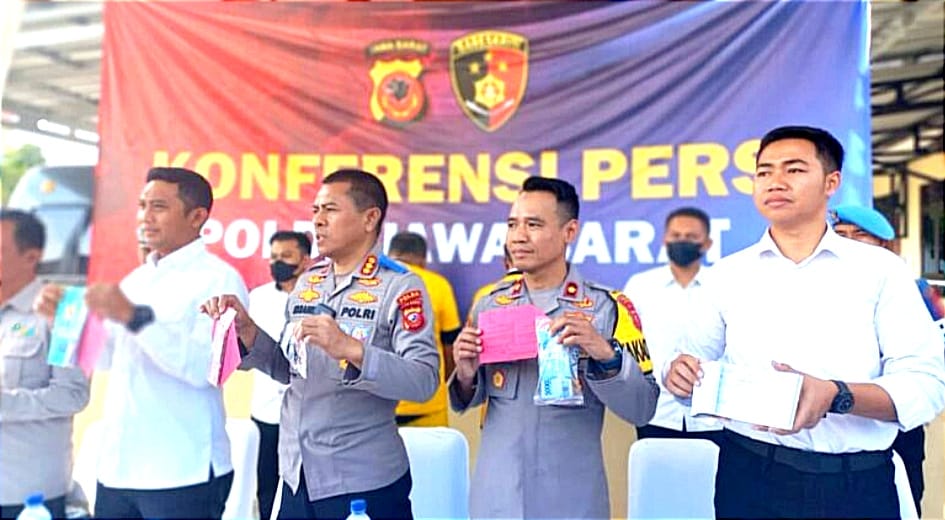 Dua Pelaku Serta Barang Bukti, Penambangan Ilegal di Desa Legok Kaler Sumedang Berhasil Diamankan Polisi