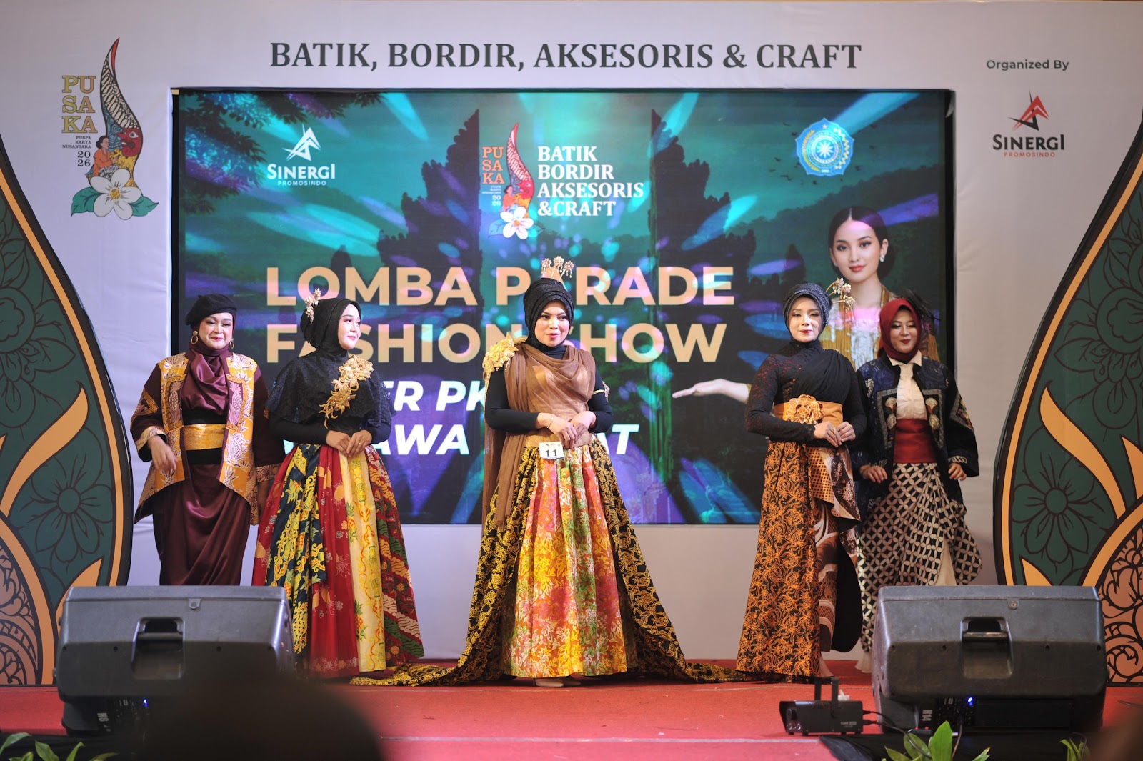 EGA ANJANI REYNALDY HADIRI LOMBA FASHION SHOW PKK JAWA BARAT, DORONG PENGUATAN EKONOMI PEREMPUAN