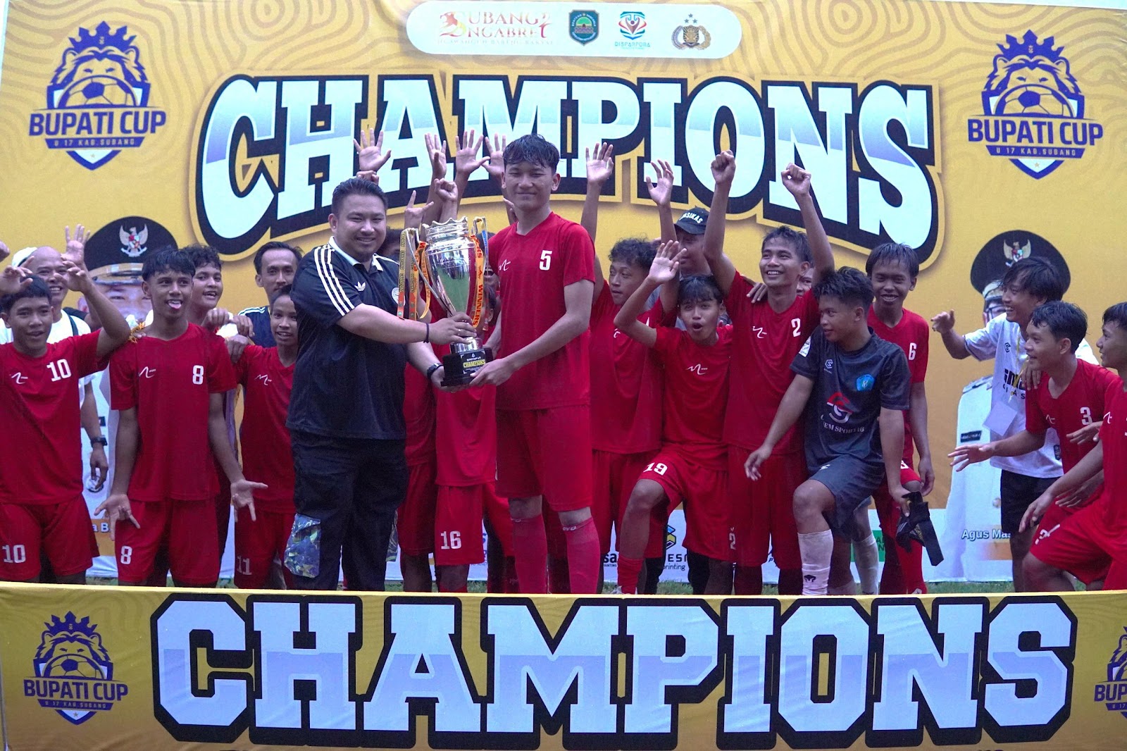 Final Bupati Cup U-17 Berakhir Dramatis, Bupati Subang Dorong Lahirnya Generasi Pesepakbola Baru