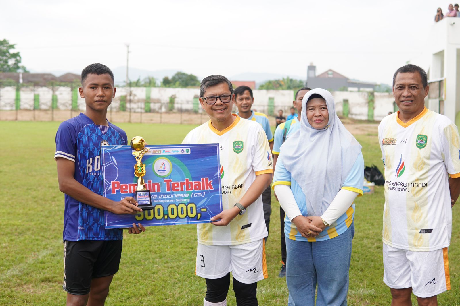 FINAL GSI TAHUN 2025, WAKIL BUPATI SUBANG KANG AKUR BERPESAN UNTUK TERUS BERLATIH DEMI PRESTASI GEMILANG