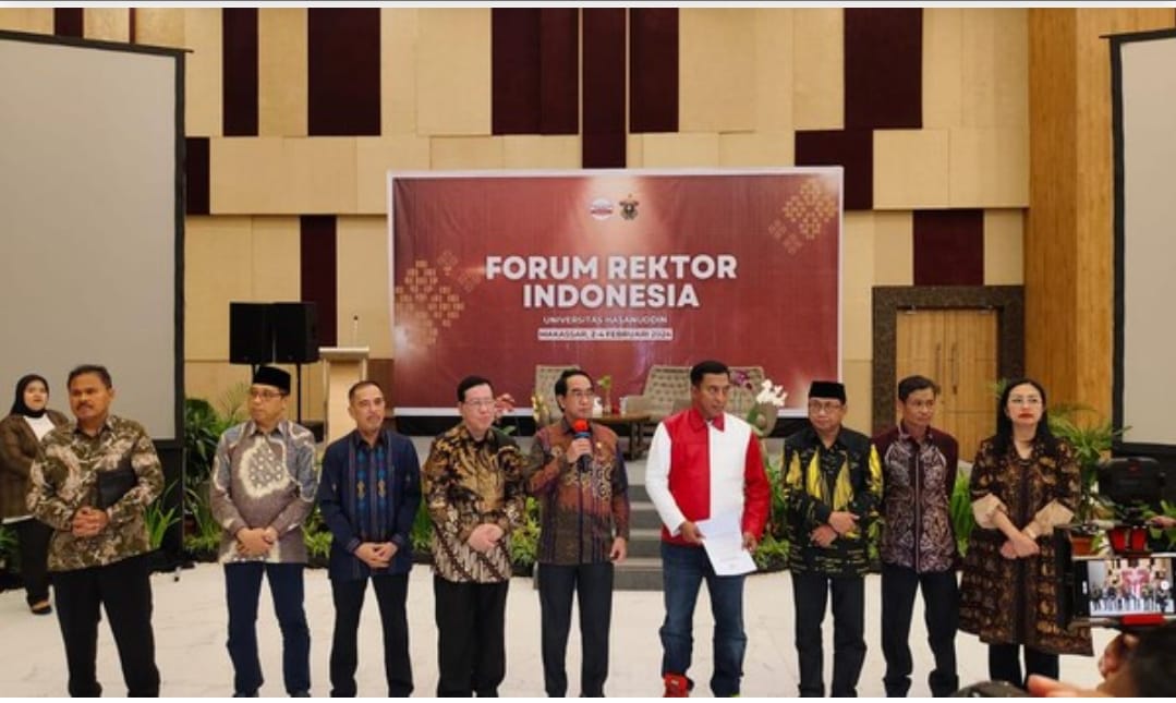Forum Rektor Indonesia Deklarasi Pemilu Damai 2024