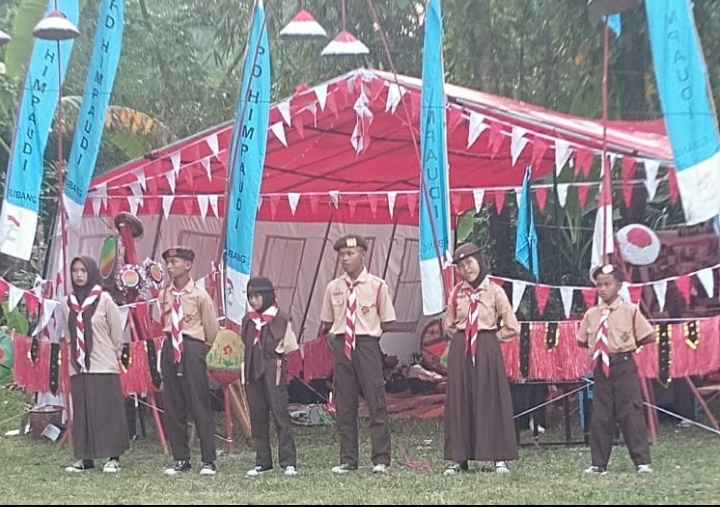 Gema Pramuka Tingkat Kecamatan Ciater Resmi Dibuka Oleh KaMabiran