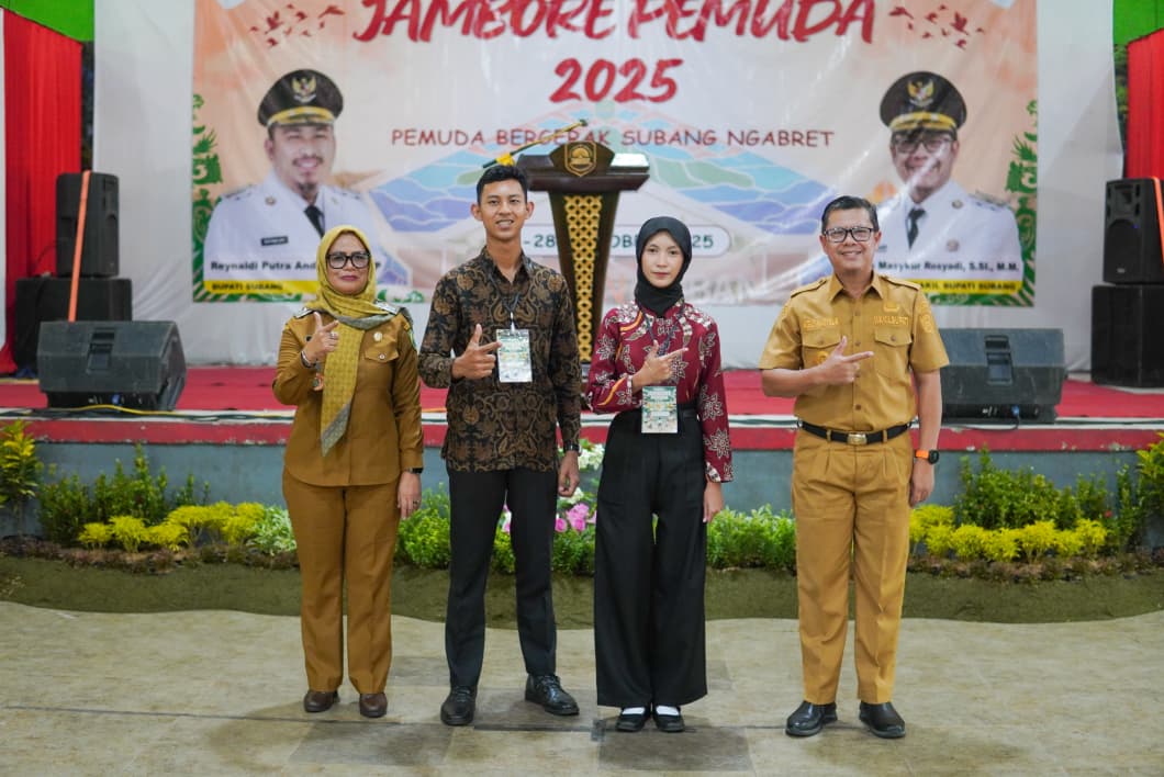 GENERASI EMAS 2045 MILIK ANDA, PESAN KANG AKUR DALAM JAMBORE PEMUDA SUBANG 2025