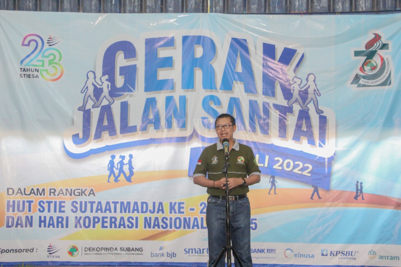 GERAK JALAN SANTAI DALAM RANGKA ULANG TAHUN STIESA