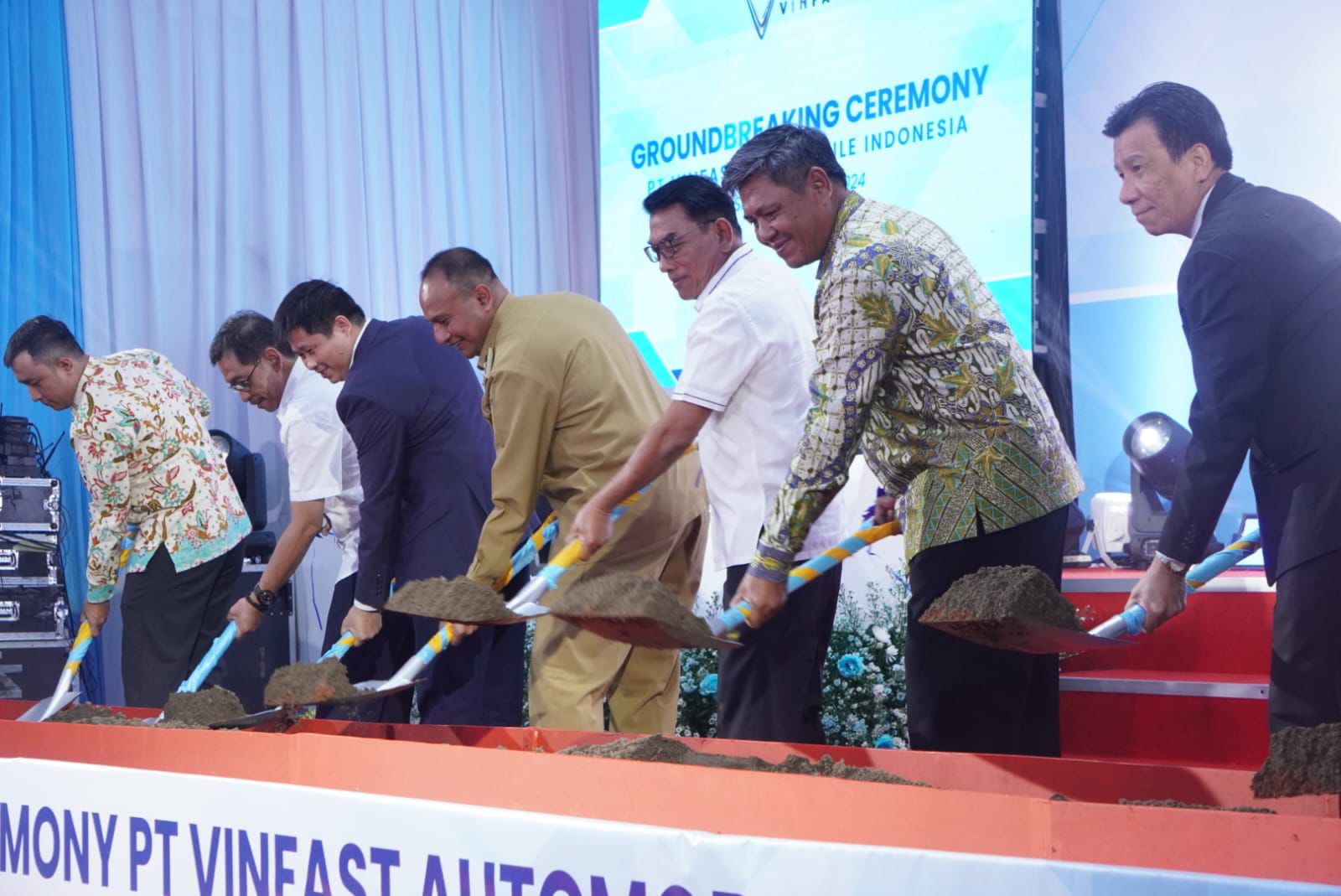 Groundbreaking VinFast, Pj. Bupati Subang Ajak Investor Untuk Datang ke Subang