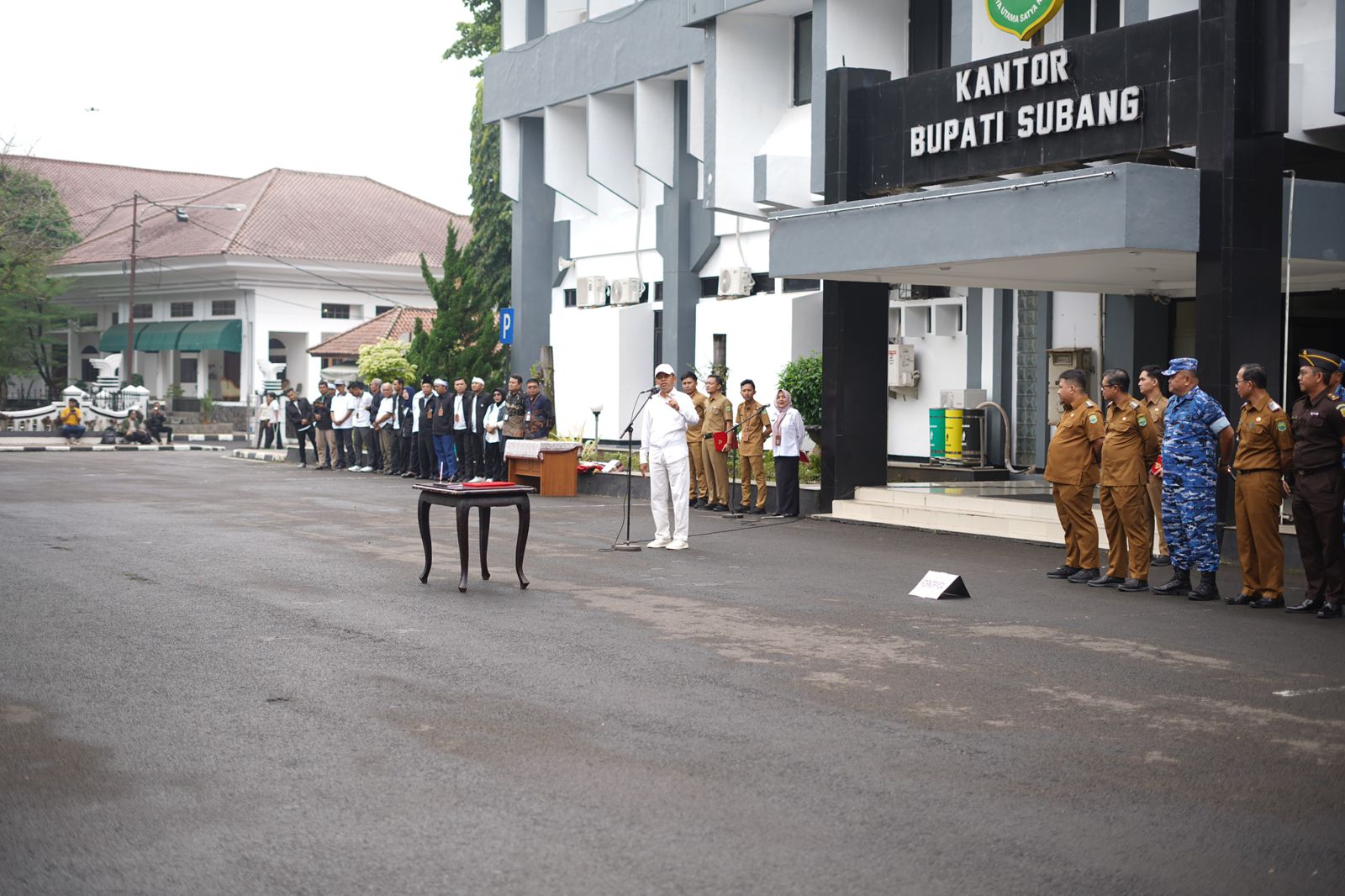 GUBERNUR JAWA BARAT PIMPIN APEL DI SUBANG: DORONG PEMBINAAN KARAKTER SISWA DAN KEMANDIRIAN PEMERINTAHAN DAERAH