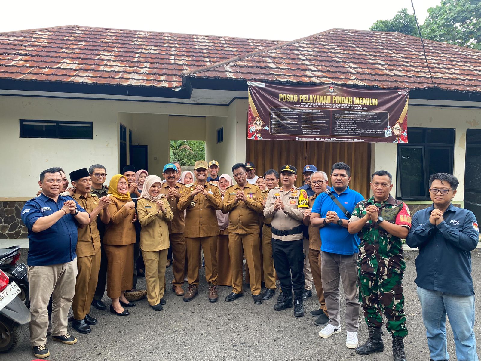 H-2 Pilkada, Pj. Bupati Subang Maraton Tinjau 12 Kecamatan