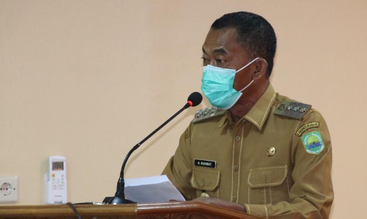 H.Ruhimat Apresiasi Layanan Nasi Liwet yang di Gagas 4 Intansi Penegak Hukum Subang