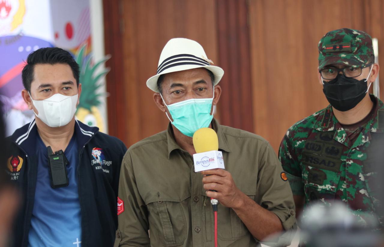 H.Ruhimat Buka Kualifikasi Cabor Taekwondo Porprov Jabar XIV 2021