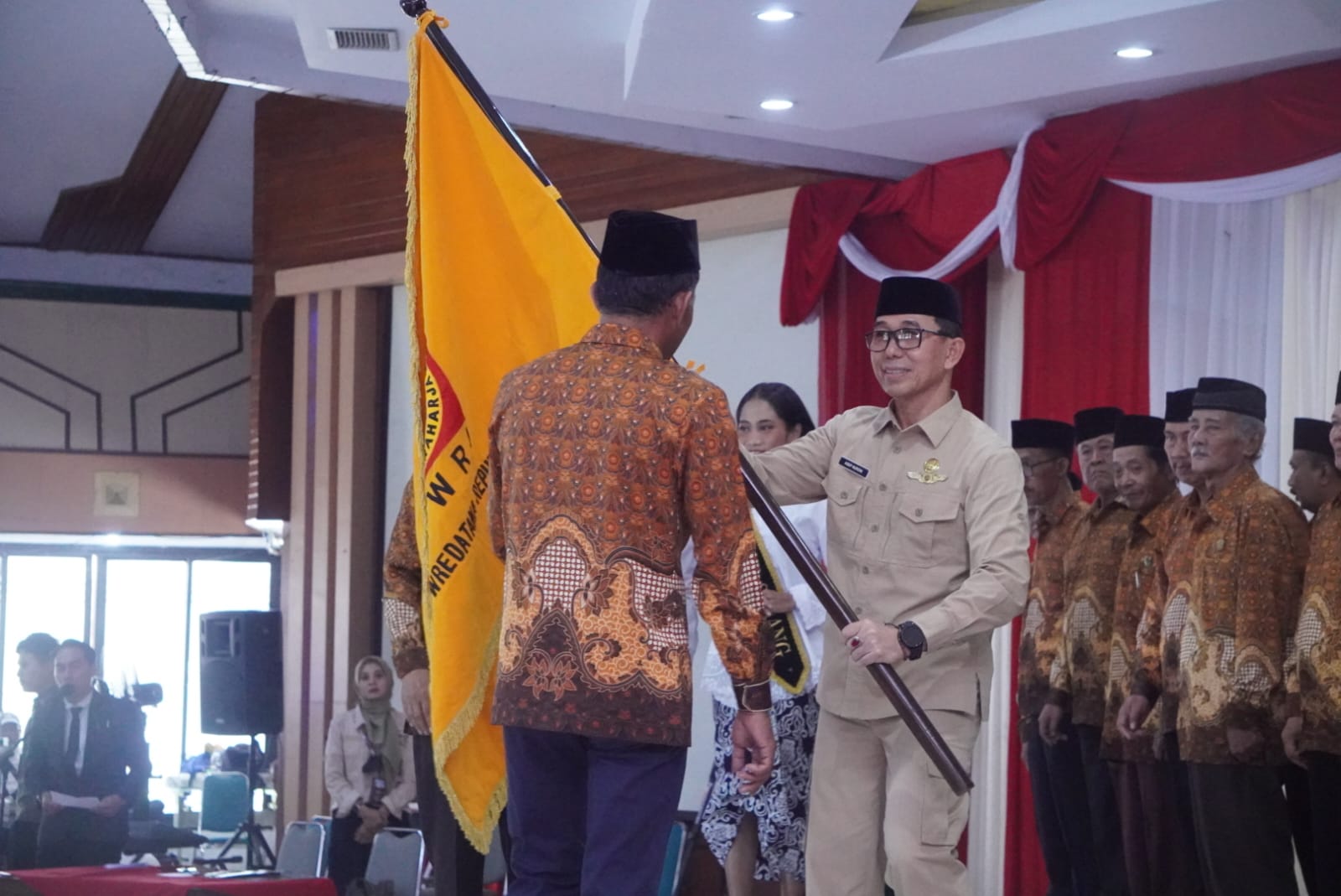 H.Ruhimat ( Kang Jimat ) Terpilih dan Dikukuhkan Ketua PWRI Kab.Subang Masa Bakti 2024 - 2029