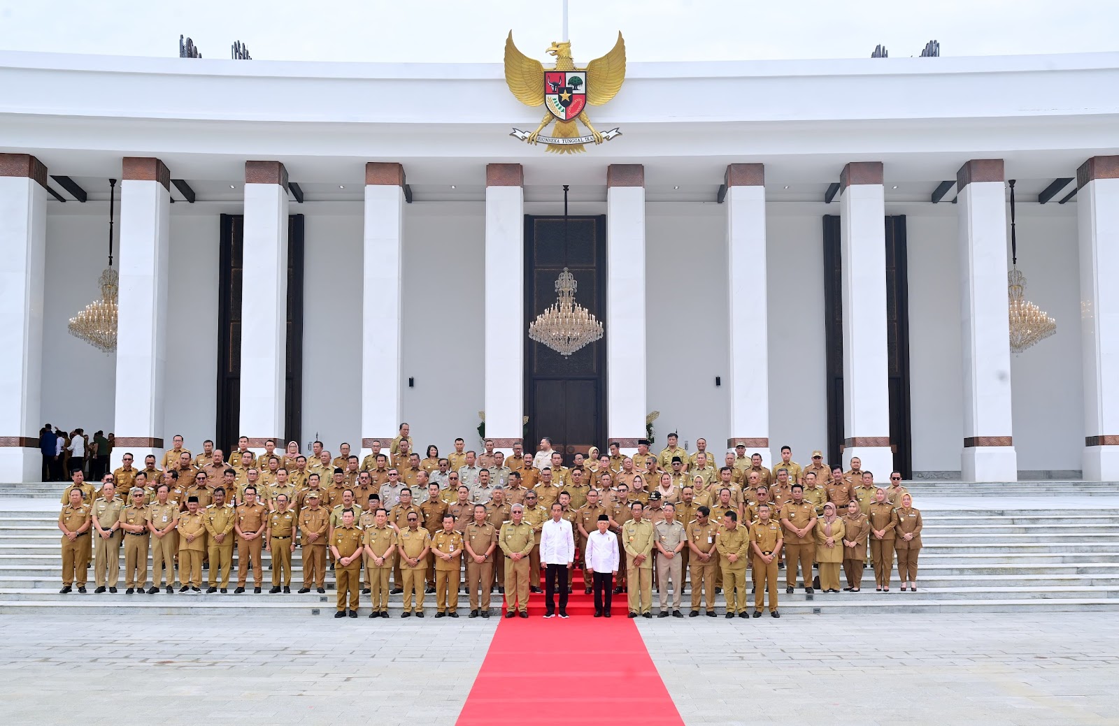 Hadiri Arahan Presiden Jokowi Secara Langsung di Ibu Kota Nusantara (IKN), Pj. Bupati Subang: 'Siap Sinergis Sesuai Arahan'