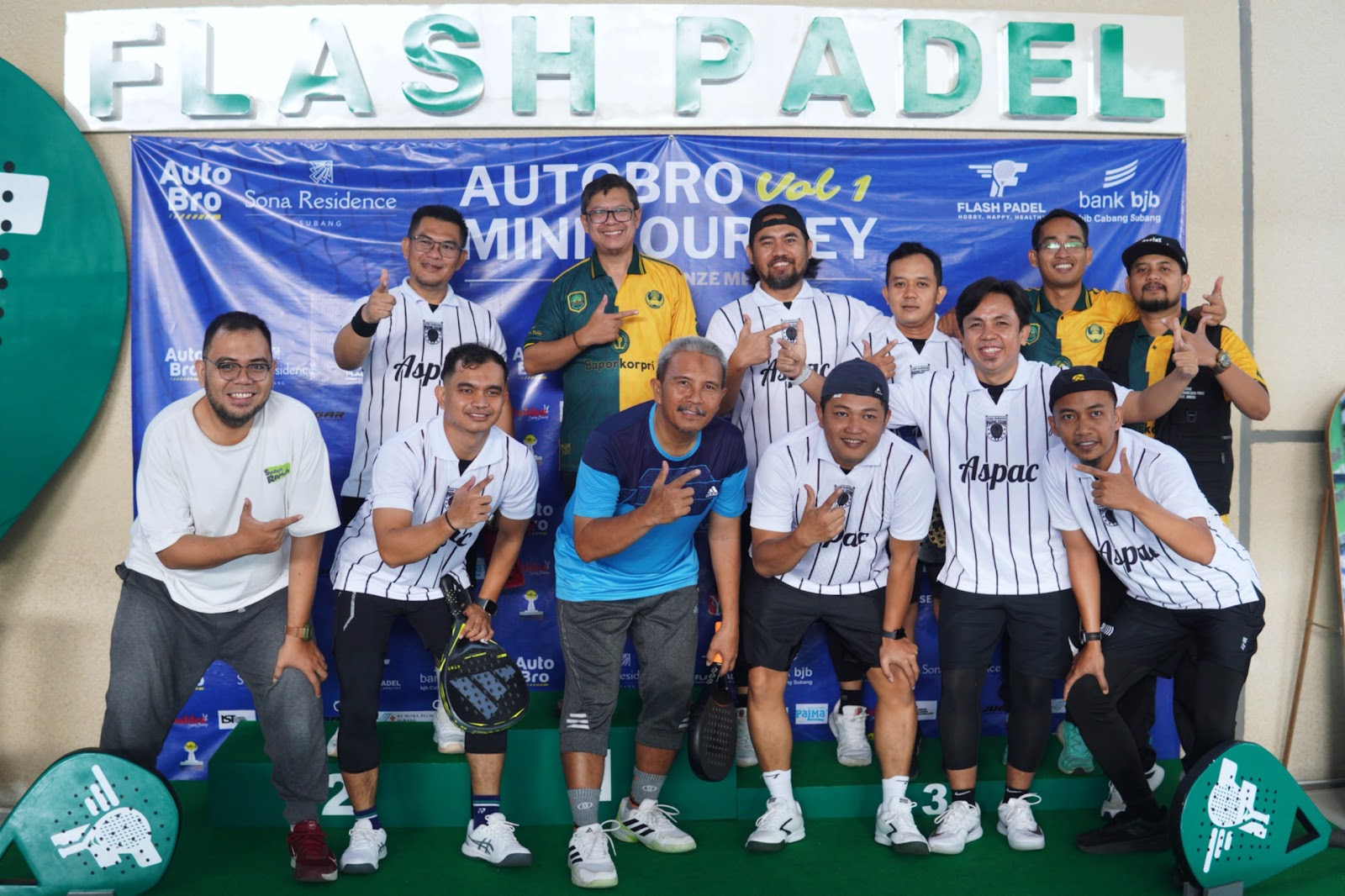 HADIRI ASPAC MINI TOURNAMENT, KANG AKUR AJAK ASN JAGA SPORTIVITAS, PERERAT SILATURAHMI