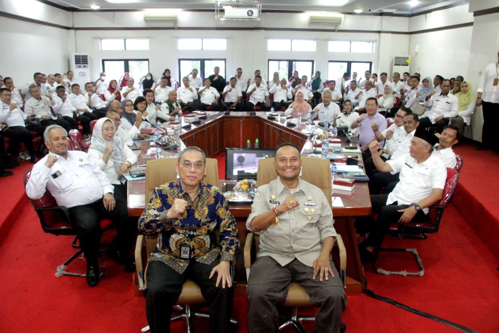 Hadiri ENTRY MEETING BPK, PJ Bupati Subang ingin peningkatan Kualitas WTP