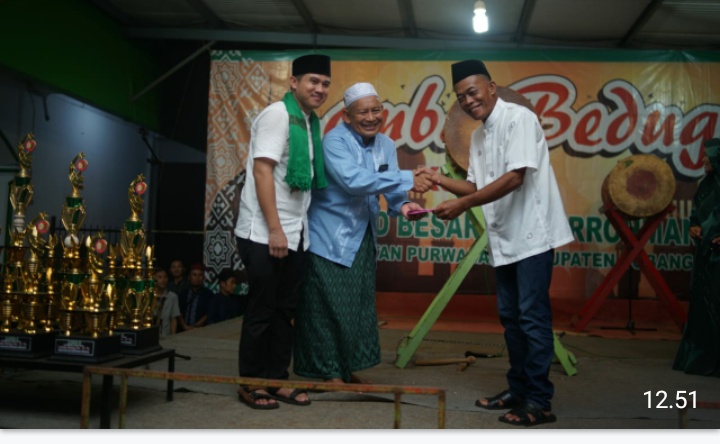 Hadiri Grand Final Lomba Bedug, Kang Jimat : Bedug Salah Satu Sarana Syiar Agama