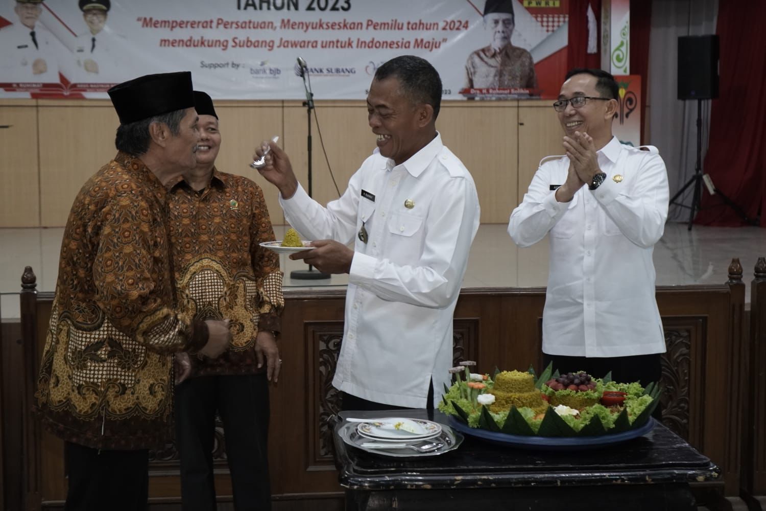 Hadiri HUT ke-61 PWRI Subang, Kang Jimat Harapkan PWRI Tularkan Kebaikan
