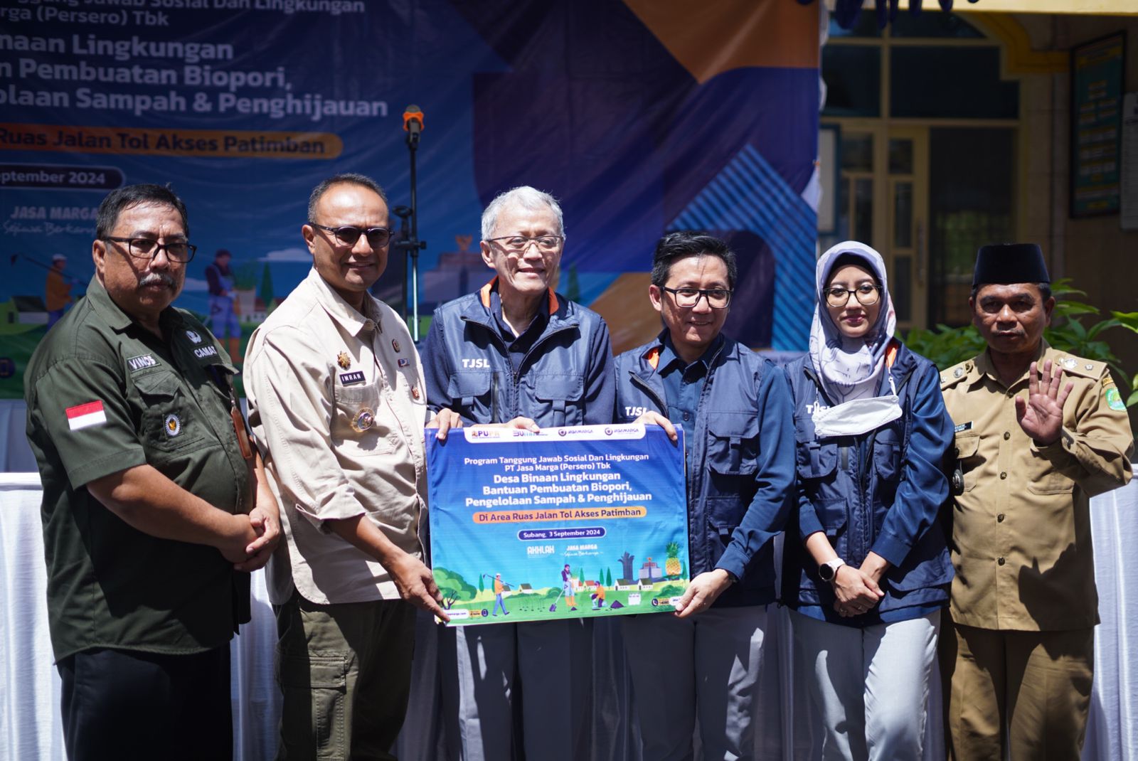 Hadiri Pelaksanaan PTJSL Jasamarga Akses Patimban, Pj. Bupati Subang Harapakan Kemanfaatan untuk Masyarakat yang Dilalui Akses Tol Patimban