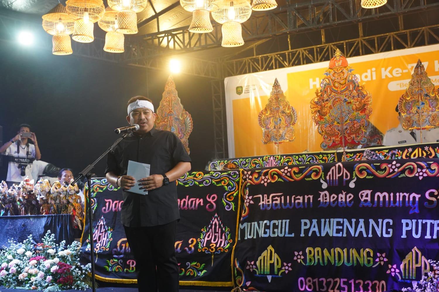 Hadiri Peringatan Hari Jadi Ke-77 Subang, Kang Rey Serukan Sinergi Infrastruktur, Segera Hadirkan Program 'Nyaah Ka Indung