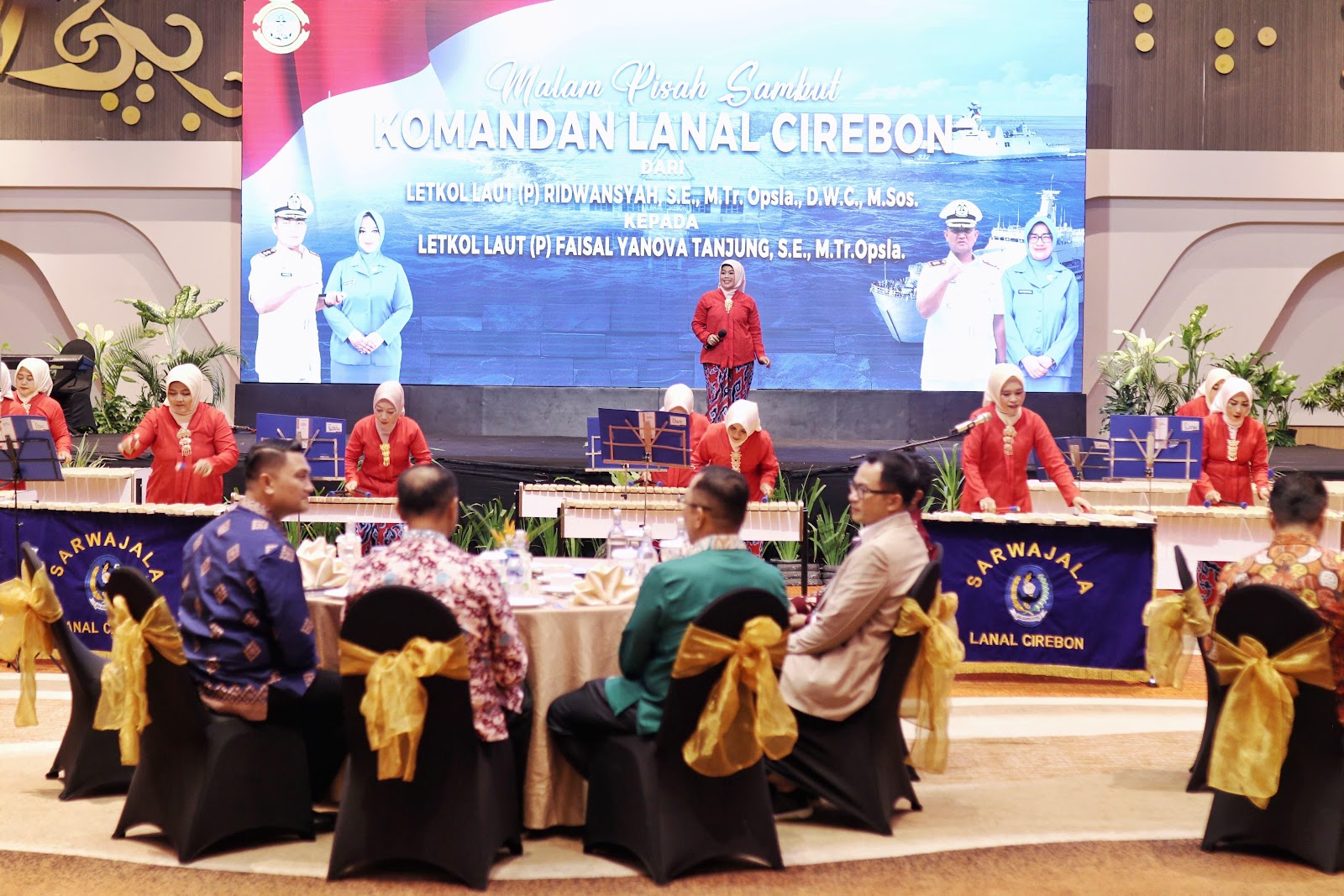 Hadiri pisah sambut Komandan Lanal Cirebon, Pj. Bupati apresiasi atas tugas yang telah dan akan dimulai