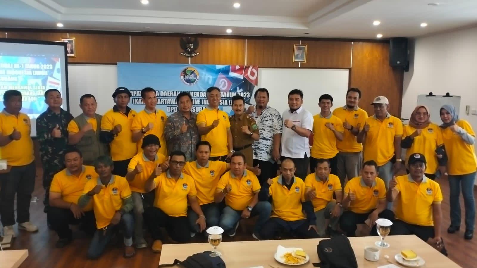 Hadiri Rakerda DPD IWO Indonesia di Obyek Wisata Sari Ater,  Wakil Ketua DPRD Subang H Aceng Kudus Ajak Jurnalis Perkuat Sinergitas
