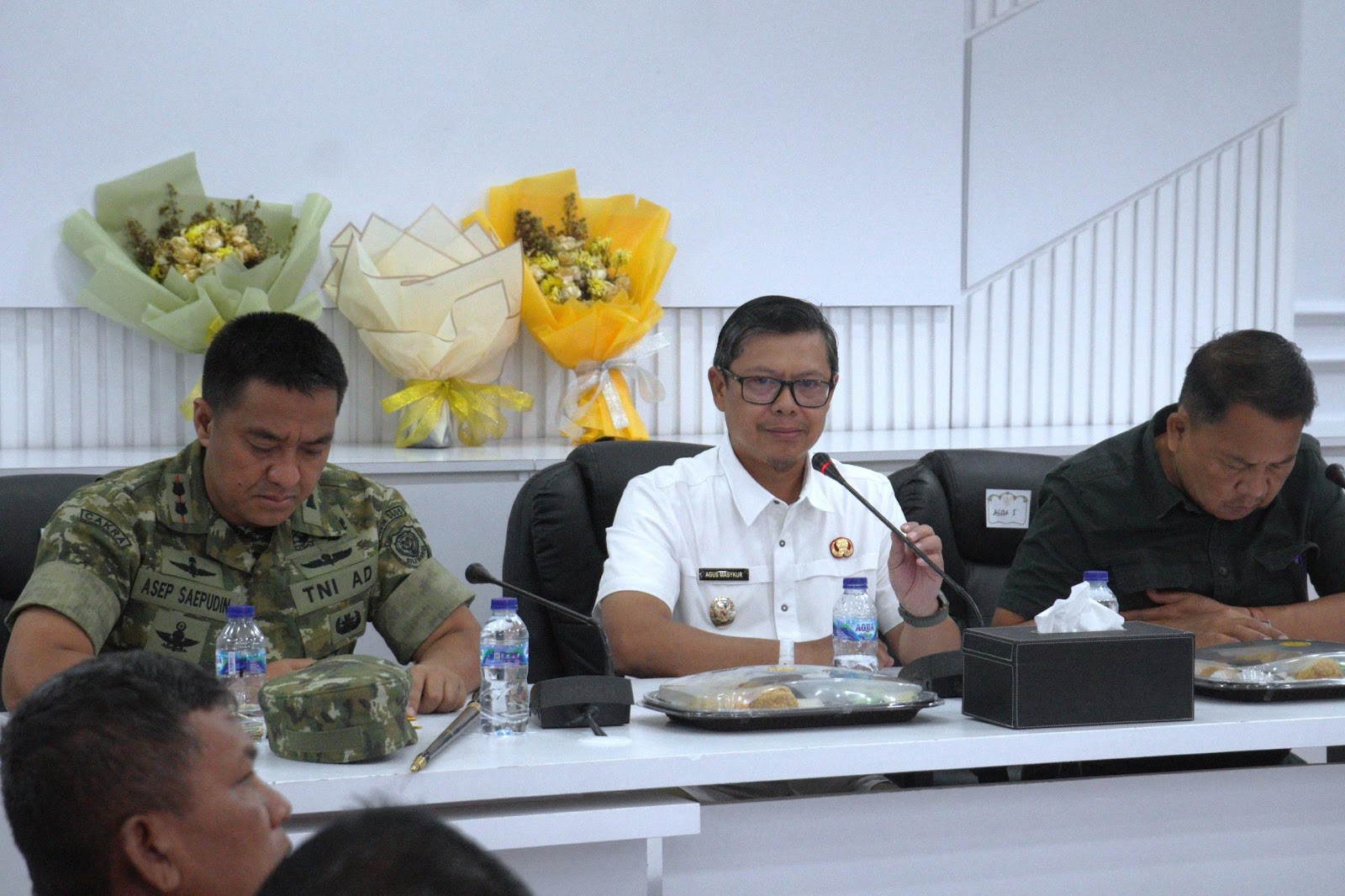 HADIRI RAKOR PEMKAB DAN KODIM SUBANG BERSAMA MITRA SPPG, WAKIL BUPATI TEKANKAN SINERGI DAN KEAMANAN PROGRAM MAKAN BERGIZI GRATIS