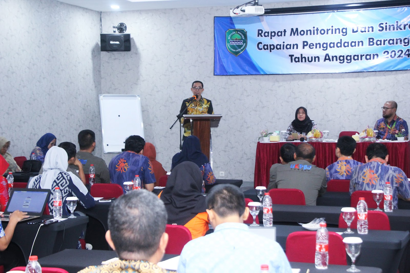 Hadiri Rapat Monitoring dan Sinkronisasi Capaian Pengawasan Barjas tahun 2024, Sekda Subang : Serapan Anggraan Bisa Tercapai Sesuai Harapan