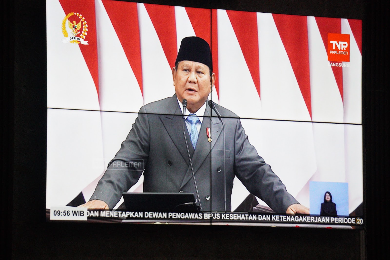 HADIRI RAPAT PARIPURNA PIDATO KENEGARAAAN PRESIDEN RI, WAKIL BUPATI SUBANG UNGKAP SINERGITAS BENTUK PERWUJUDAN NYATA