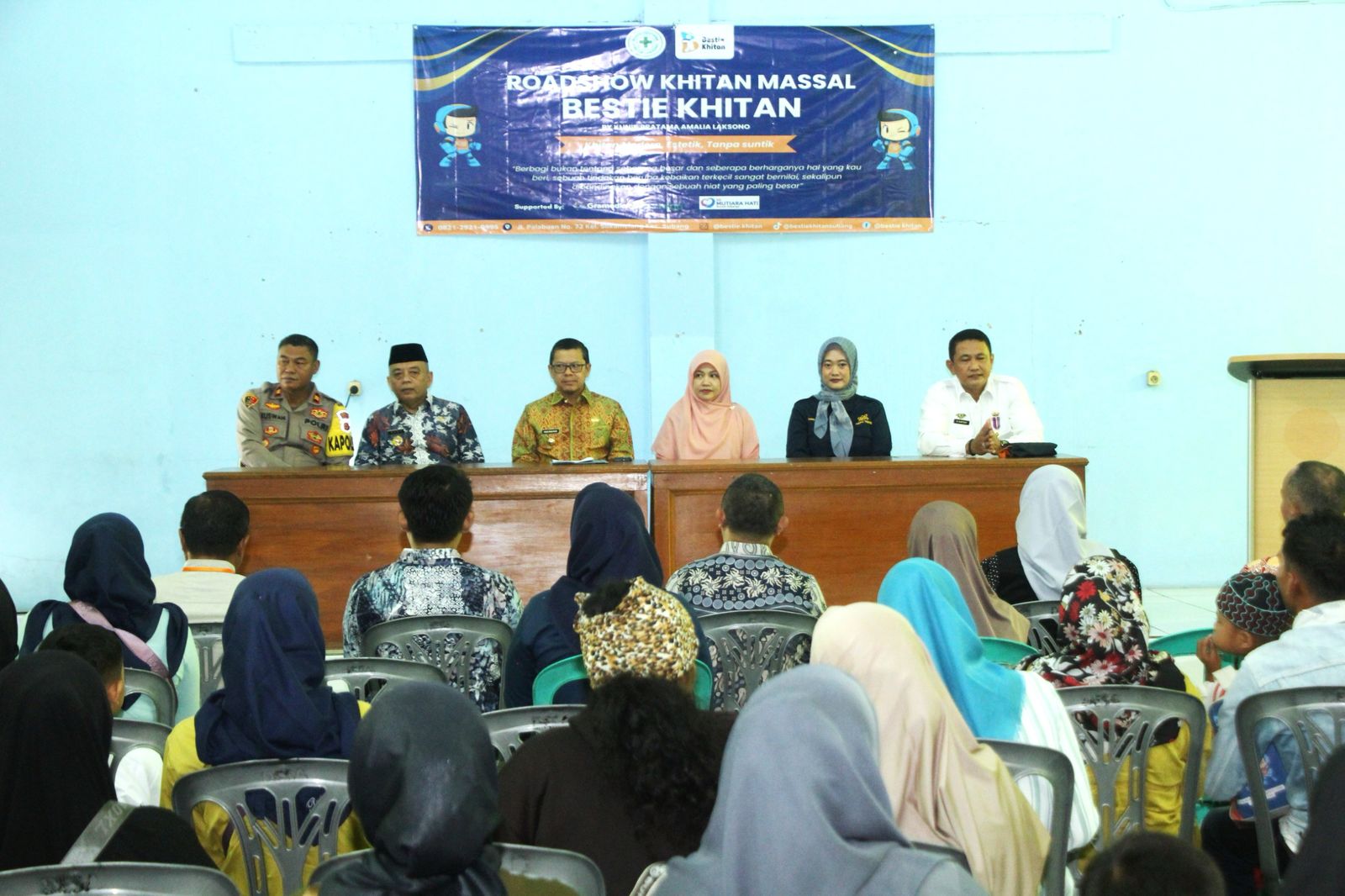 Hadiri Roadshow Khitan Massal 'Bestie Khitan' Klinik Pratama Amalia Laksono, Wakil Bupati Subang: Meringankan Beban Orang Tua yang Ingin Anaknya Dikhitan