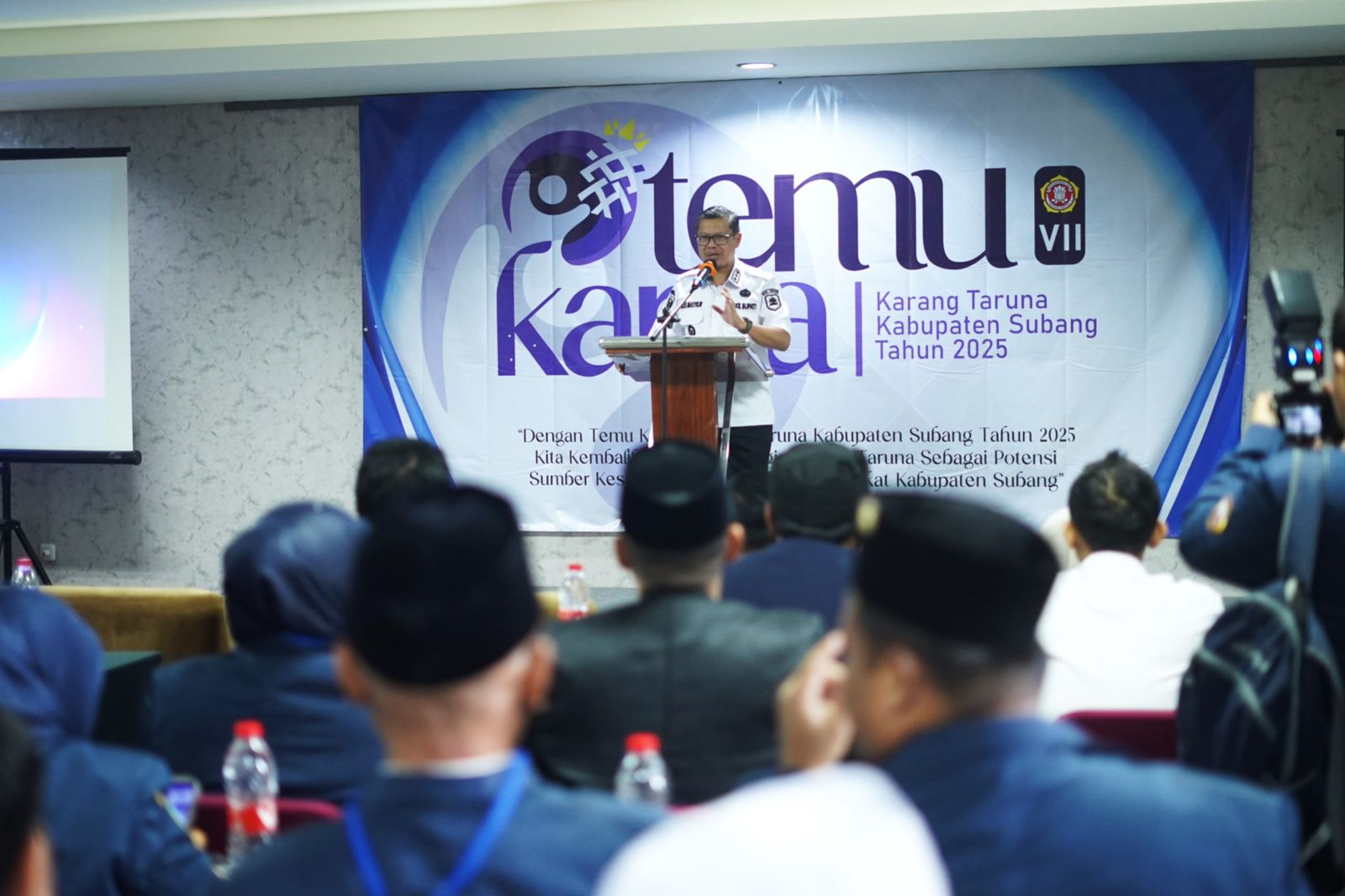 HADIRI TEMU KARYA KARANG TARUNA KABUPATEN SUBANG, KANG AKUR BERHARAP LAHIRKAN SINERGITAS DAN KONTRIBUSI UNTUK SUBANG