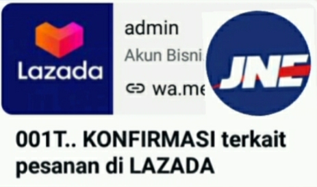 Hati - Hati !!! Oknum Lazada Dan  Ekspedisi JNE / Ninja Xpres Mengaku Dari Pusat Kirim WhatsApp Diduga Untuk Tipu Konsumen Dengan Dalih Paket Tertukar