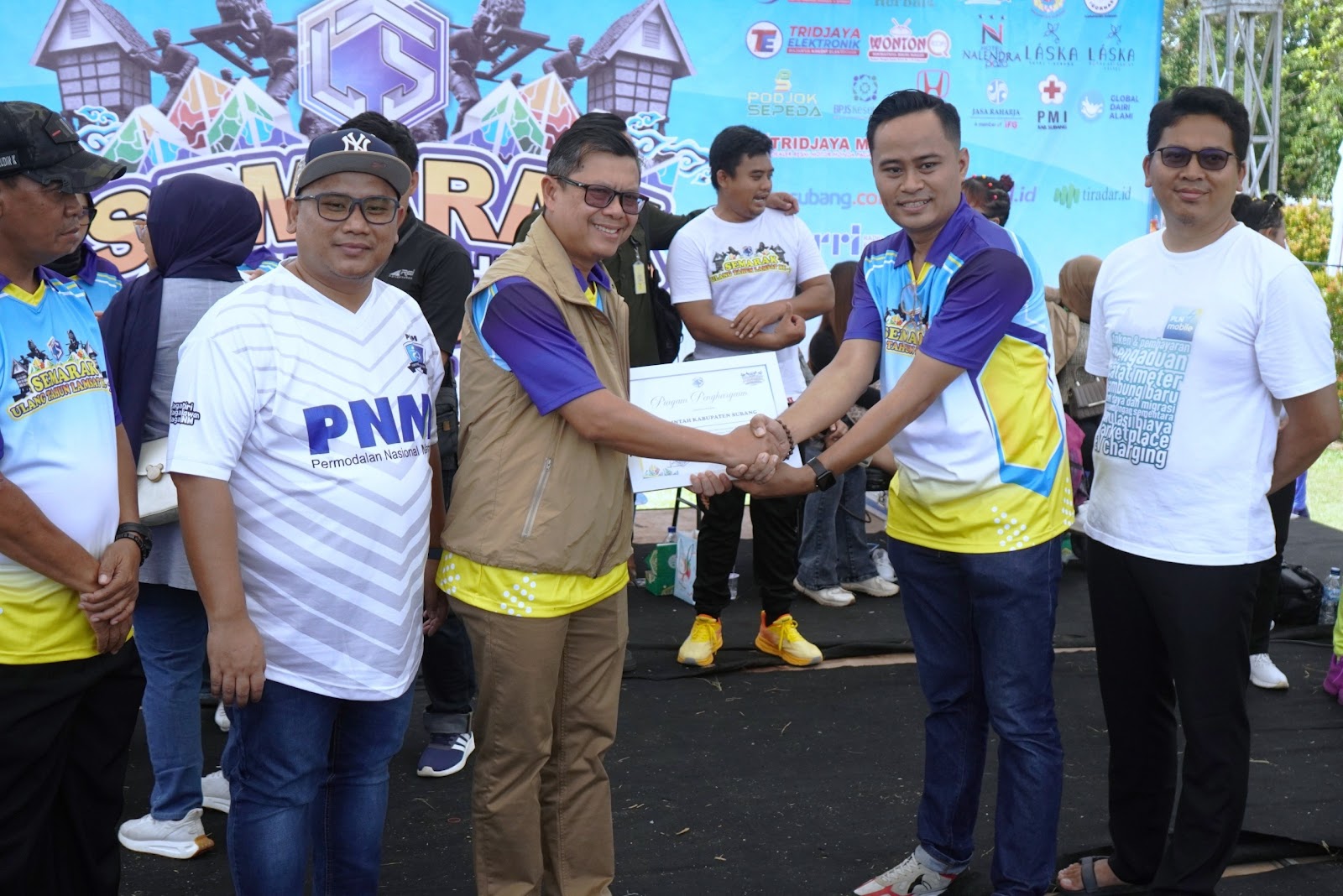 HUT Ke-7 Lampu Satu, Wakil Bupati Subang: Terus Bangun Kolaborasi dan Kuatkan Kompetensi Wartawan Lokal